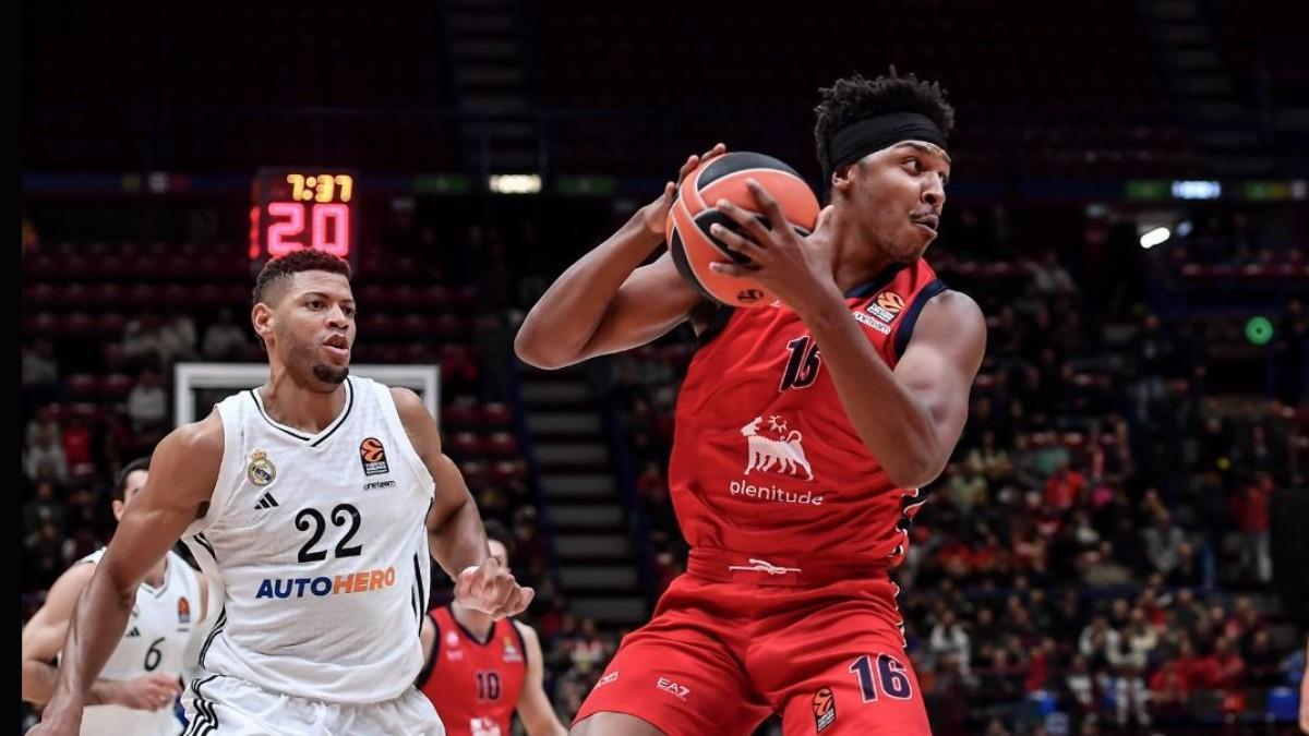 El Real Madrid sufrió su quinta derrota de la temporada contra el Olimpia Milano