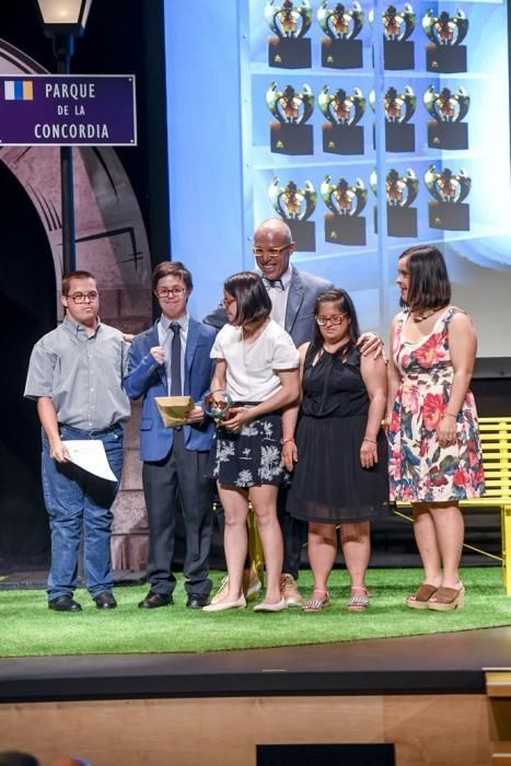 18-06-19 GENTE Y CULTURA. TEATRO GUINIGUADA. LAS PALMAS DE GRAN CANARIA. Asuntos Sociales. La ONCE Canarias entrega sus Premios Solidarios 2019. Fotos: Juan Castro.  | 19/06/2019 | Fotógrafo: Juan Carlos Castro