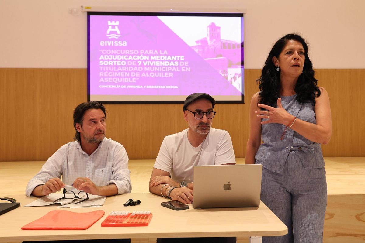 Ibiza adjudica a través de un sorteo publico siete viviendas de alquiler asequible
