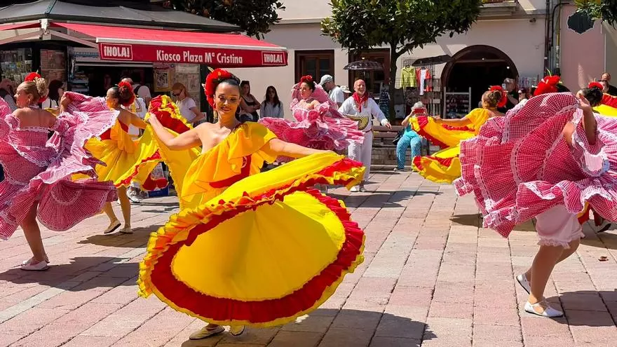Festival folclórico internacional de la villa en Ribadesella