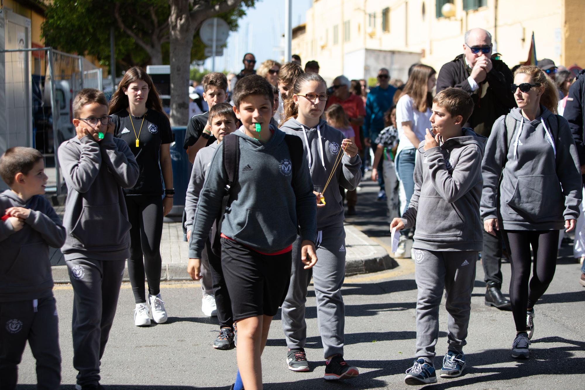 FOTOS: Manifestación para salvar al Real Club Náutico de Palma