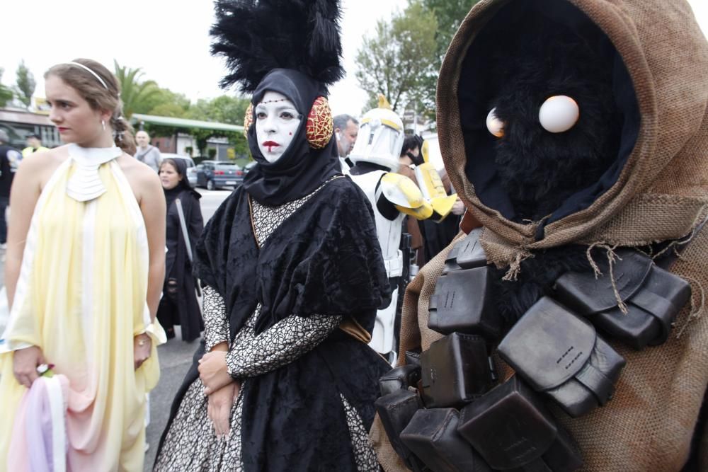 Desfile de "Starwars" en Metrópoli