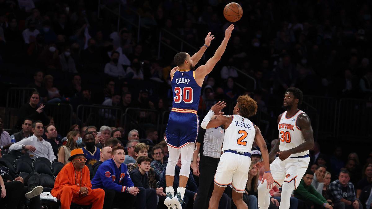 Curry, máximo triplista de la NBA