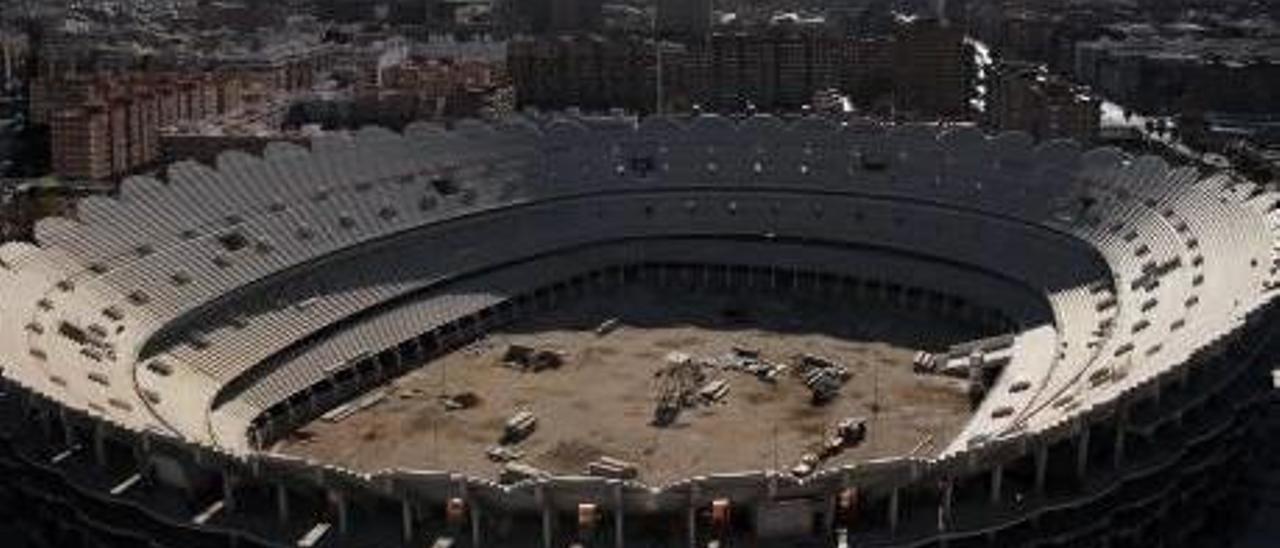 Diez meses para diseñar el Nou Mestalla