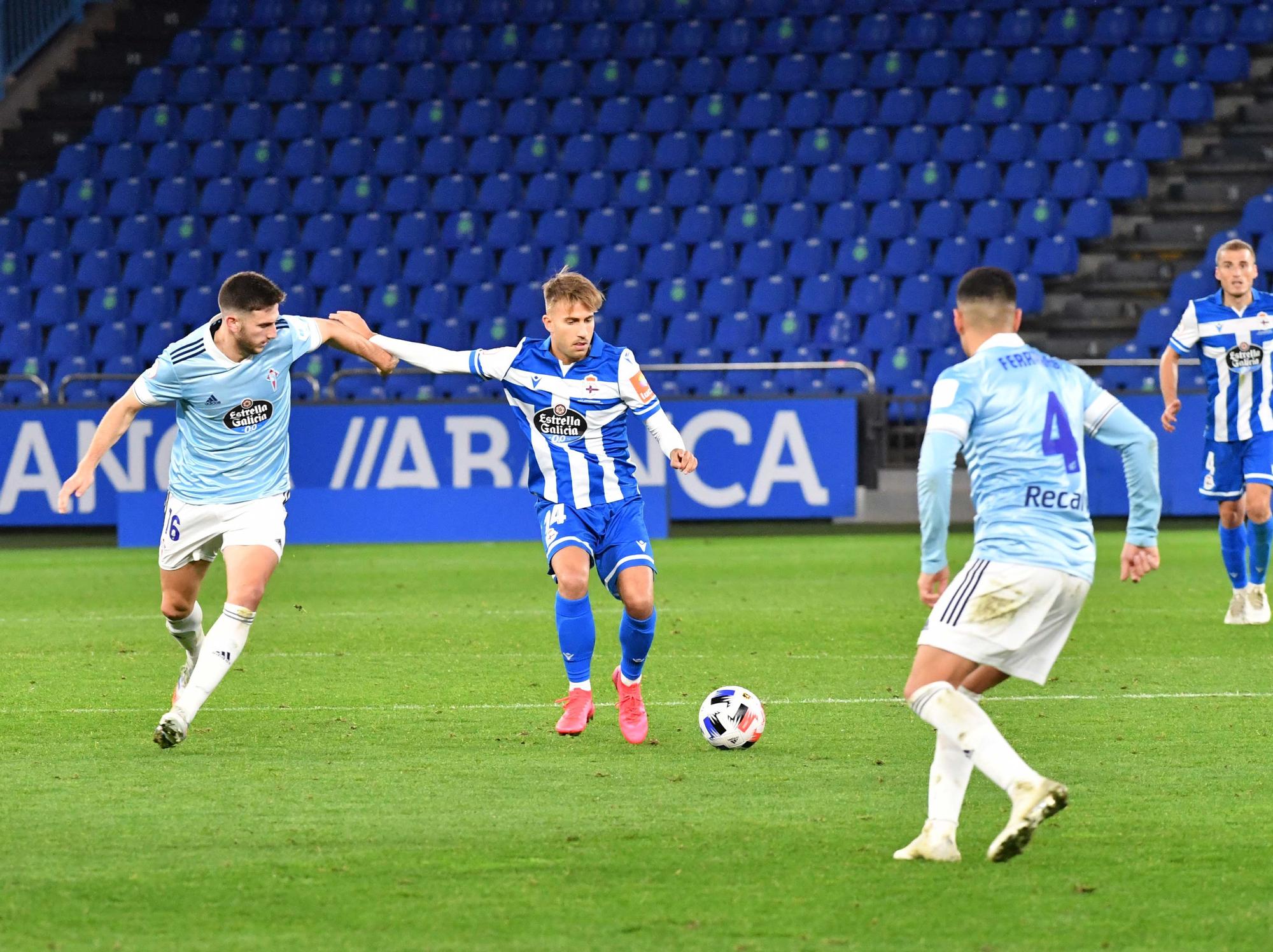 Las fotos de la victoria del Celta B en Riazor