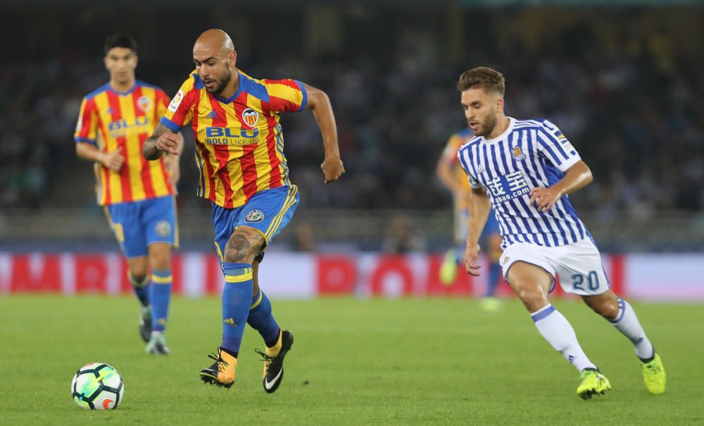 Real Sociedad - Valencia CF, en imágenes