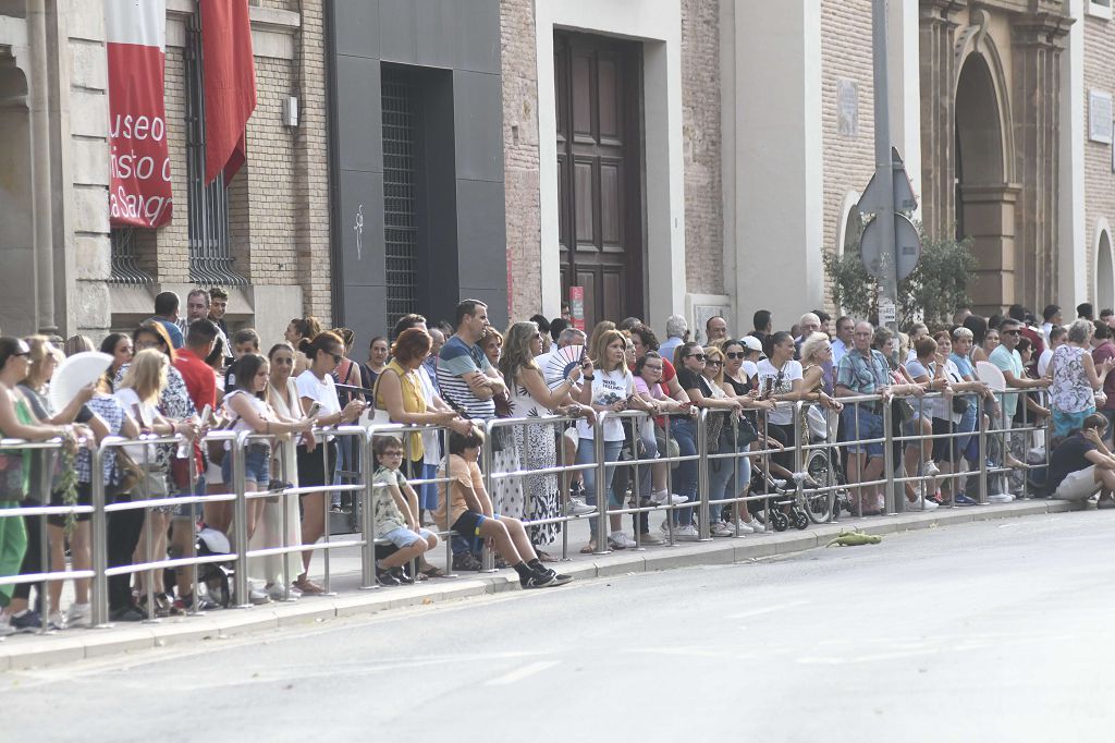 Bajada de la Virgen de la Fuensanta desde su Santuario hasta el templo catedralicio de Murcia