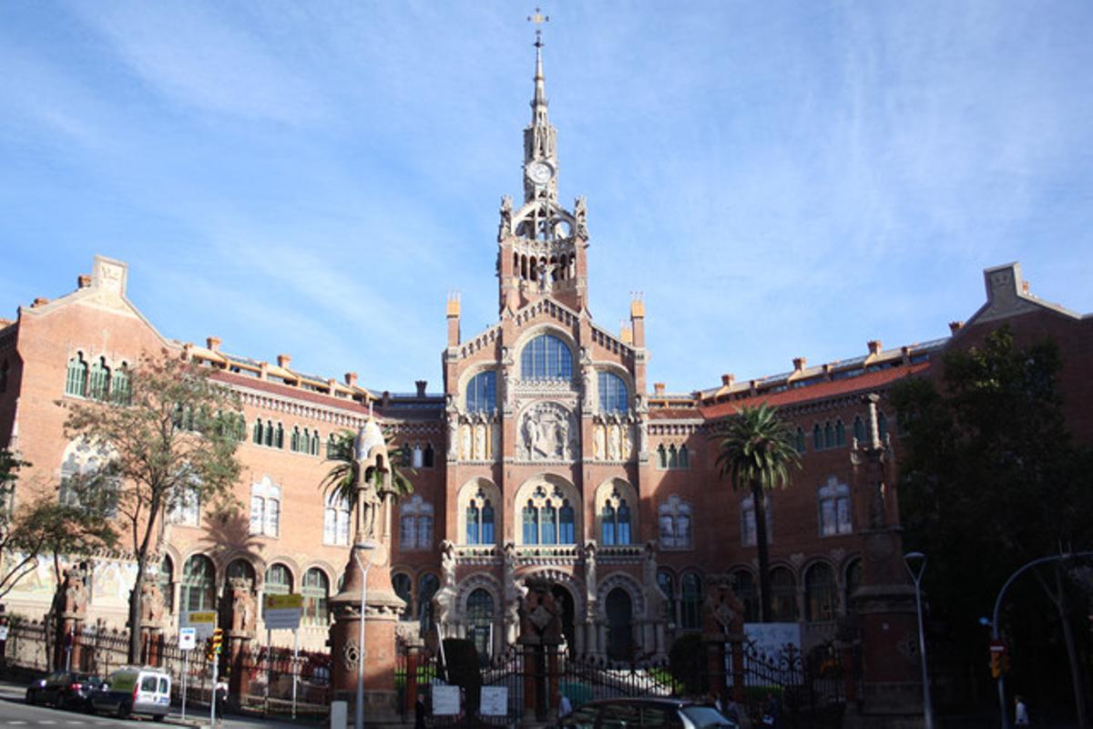 L’Hospital de Sant Pau de Barcelona.