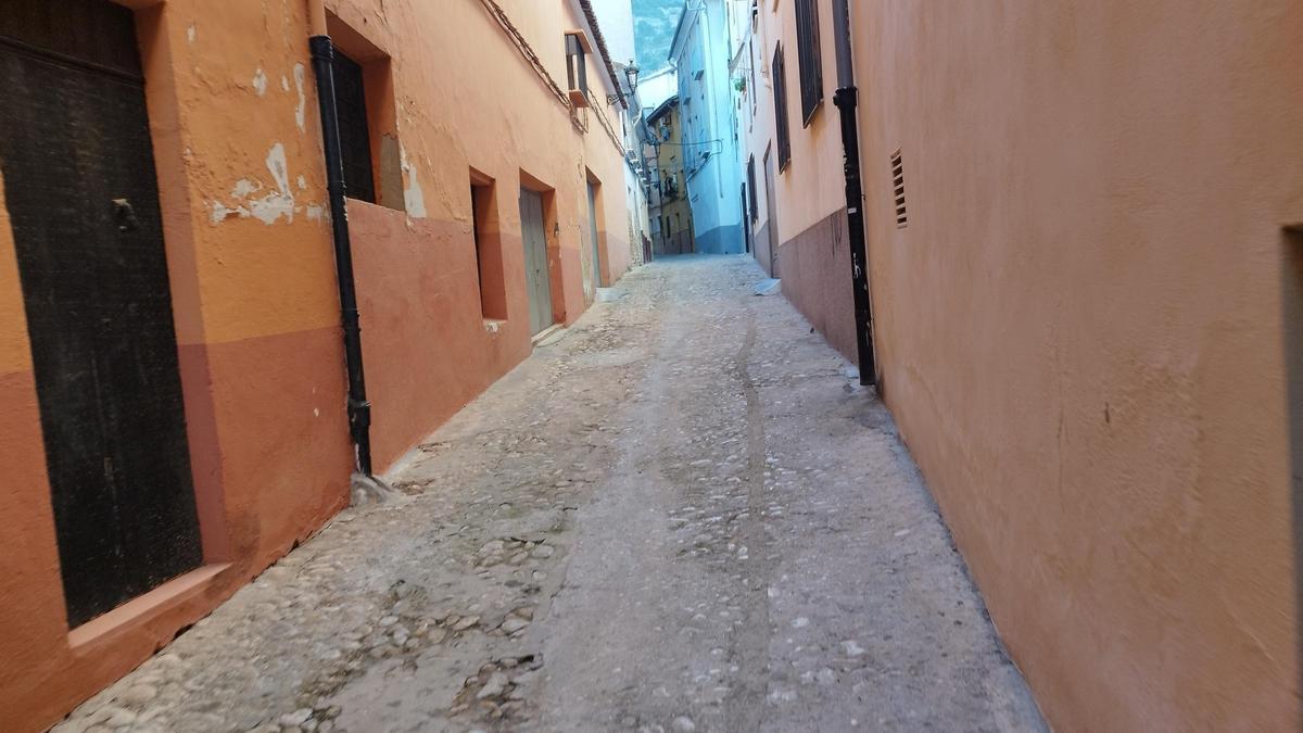 Otra de las callejuelas donde se implantará el sistema.