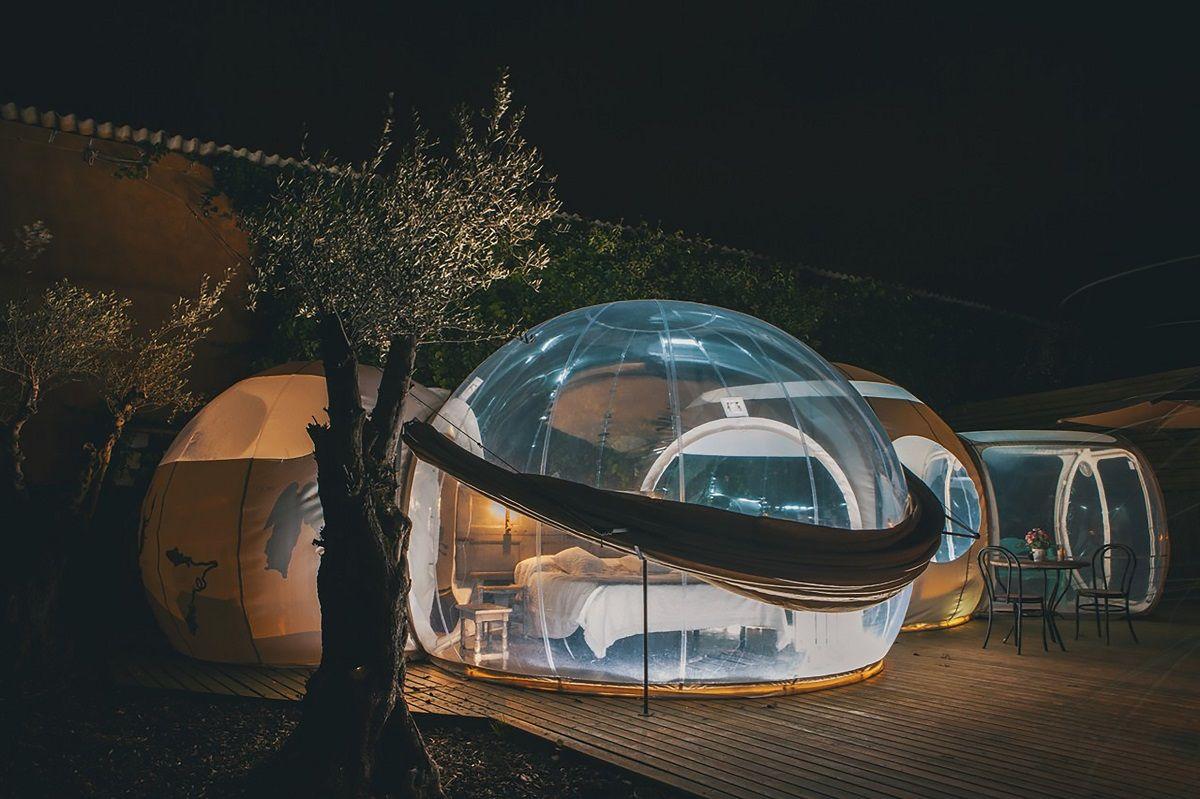 5 hoteles burbuja para dormir bajo las estrellas - Viajar
