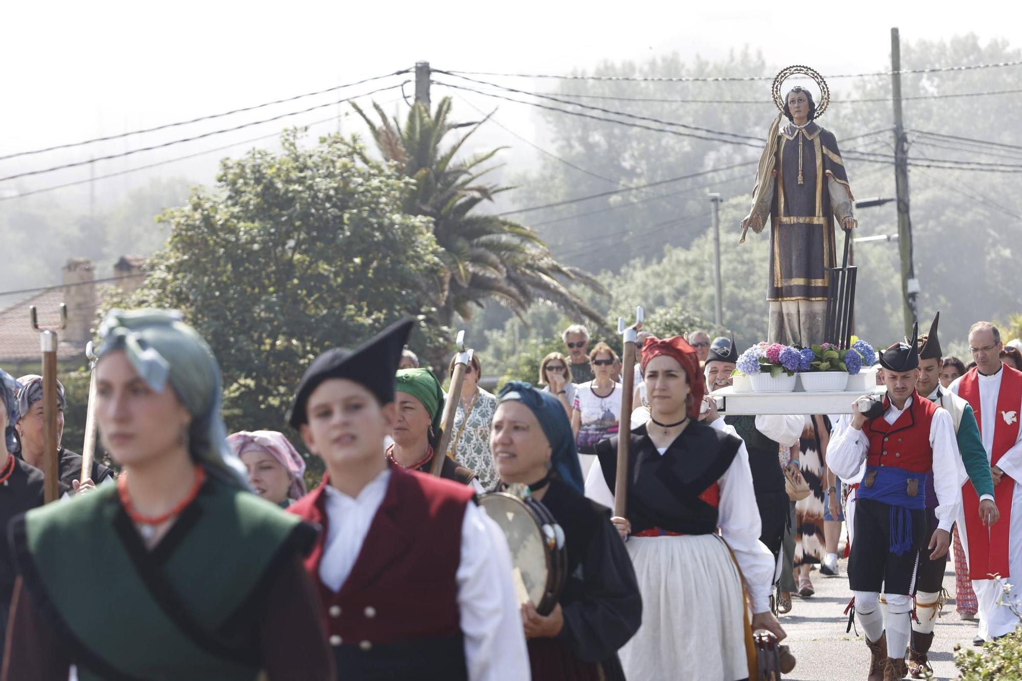 La procesión de San Lorenzo en La Providencia, en imágenes