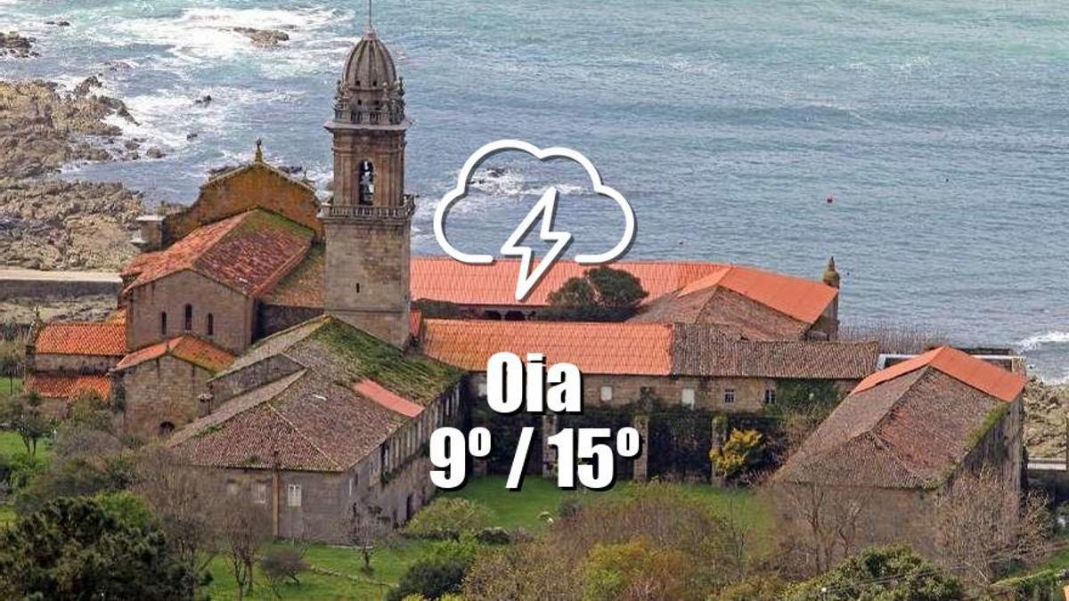 El tiempo en Oia: previsión meteorológica para hoy, miércoles 25 de febrero