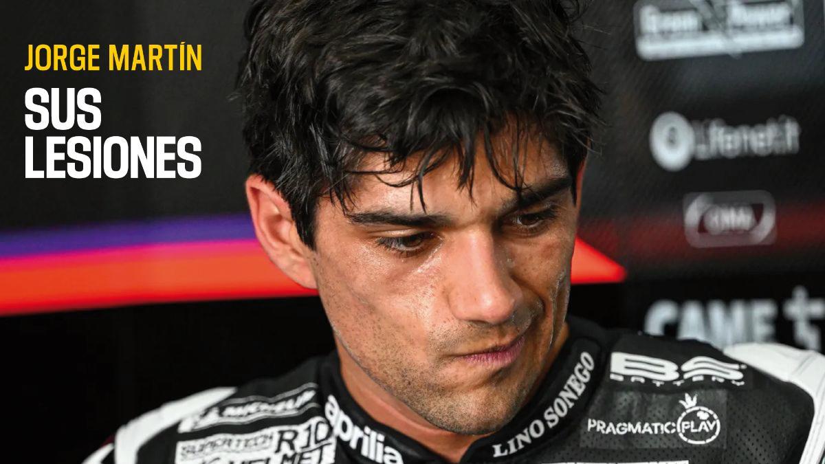 Todas las lesiones de Jorge Martín