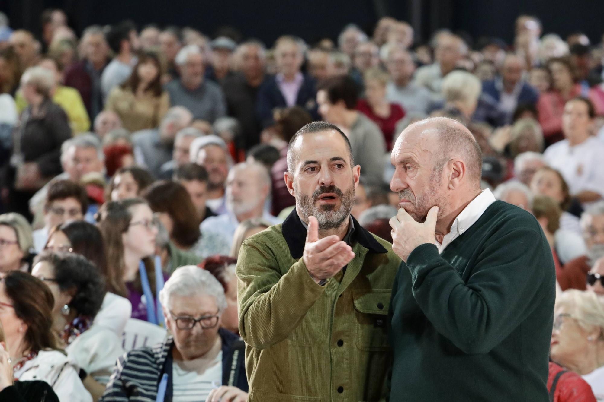 El mitin de Pedro Sánchez junto a Adrián Barbón en Gijón, en imágenes