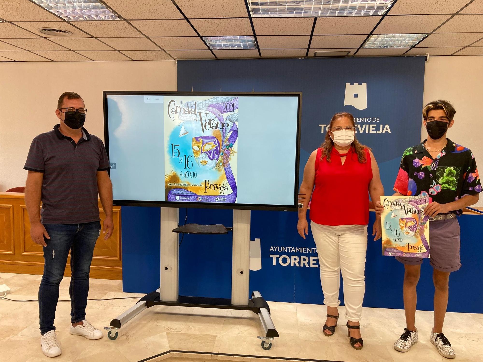 Presentación del Carnaval de Verano de Torrevieja, este lunes