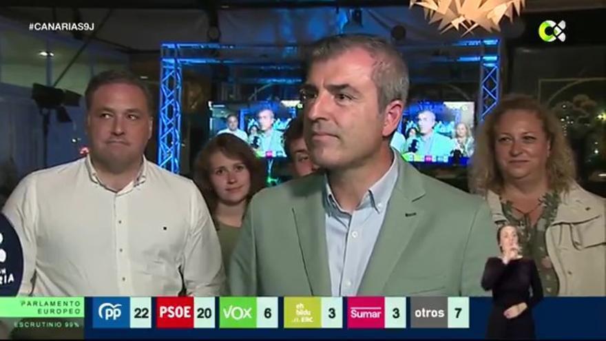 Manuel Domínguez, presidente del PP en Canarias: "Estamos a las puertas de las victorias"