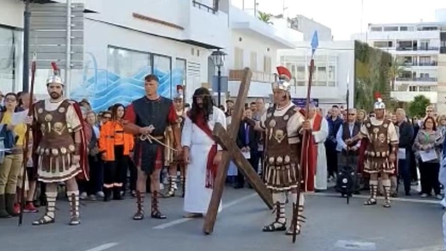 Mira aquí el vídeo del Vía Crucis en Ibiza