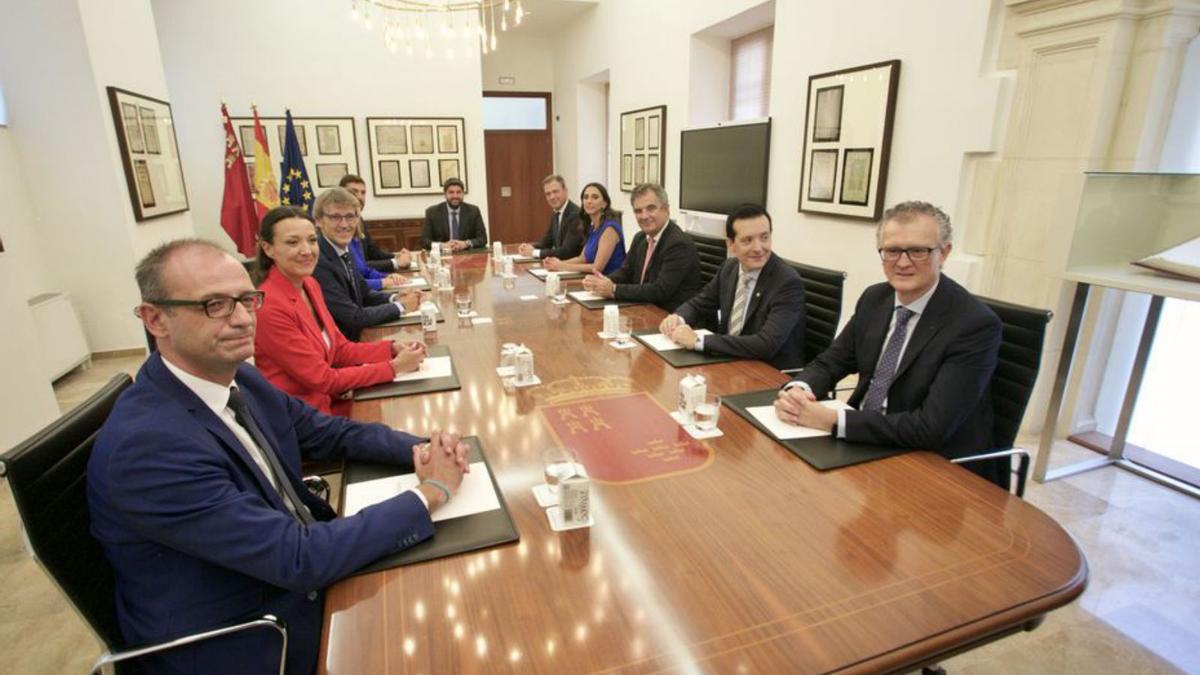 Imagen de archivo de una reunión del Consejo de Gobierno.