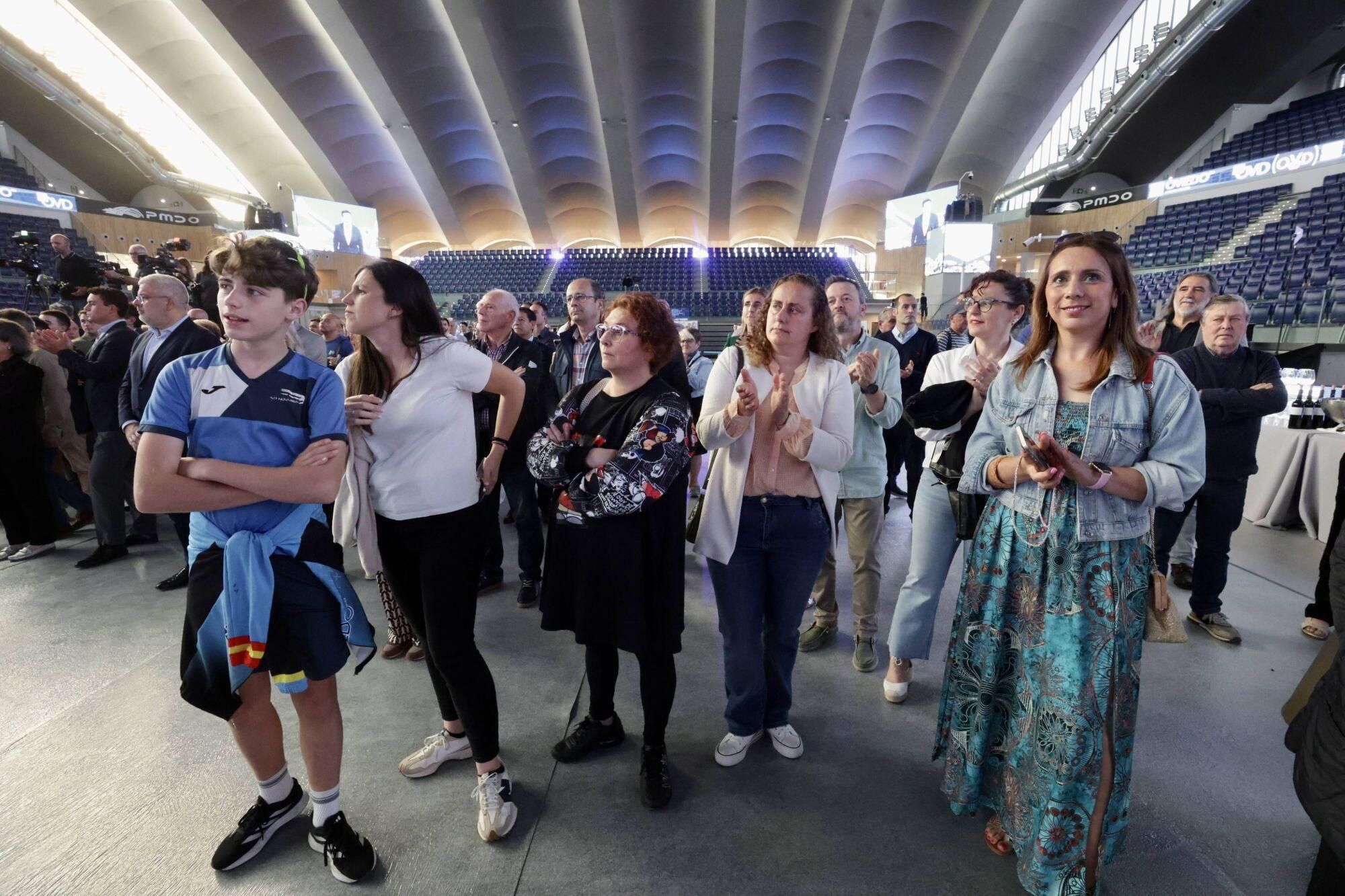 El Palacio de los Deportes de Oviedo, escenario del examen final para ser Ciudad Europea del Deporte