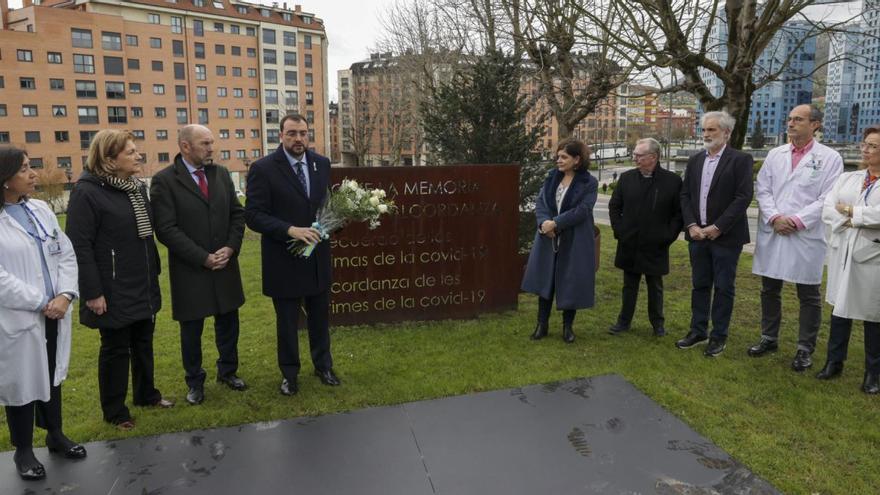 Homenaje a las víctimas del covid y de los atentados del 11M