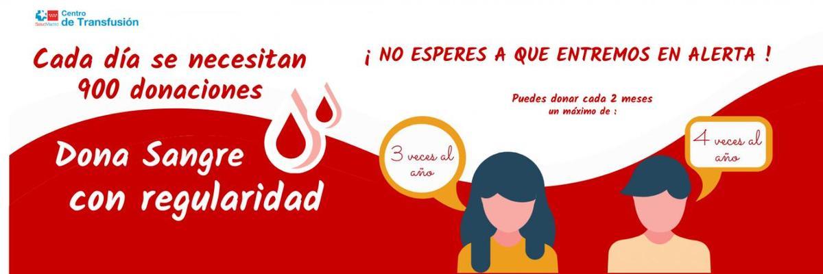 Las mujeres podrán donar hasta 3 veces al año, y los hombres 4 vecces al año