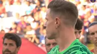 El recuerdo de Ter Stegen para Xavi en su discurso: "Hablando del pasado..."