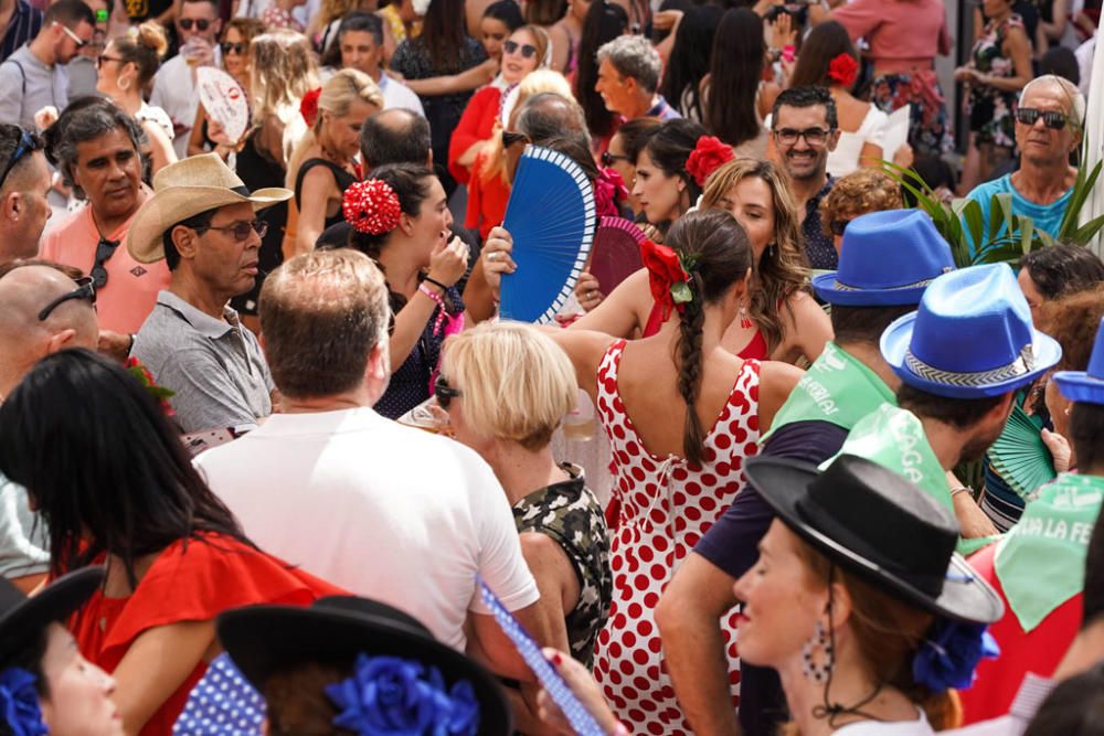 Último día de Feria en el Centro de Málaga