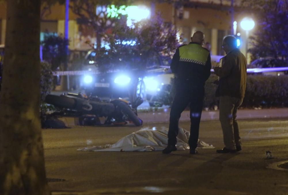 Muere atropellado un hombre de 70 años en la Gran Vía de Alicante