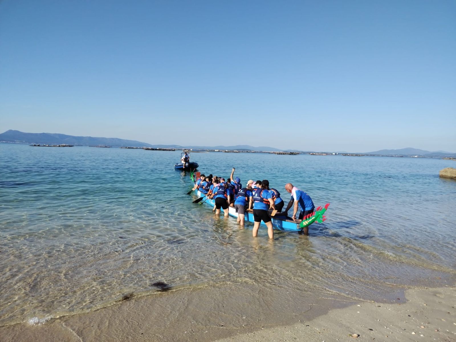 “I Travesía Barca de Pedra–Ruta Marítima Xacobea”.