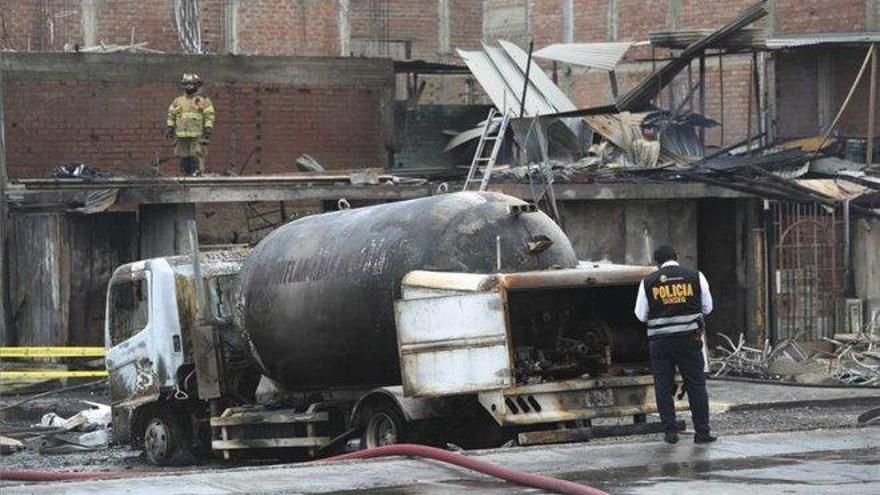 Una explosión de un camión con gas en Perú deja tres muertos y 51 heridos