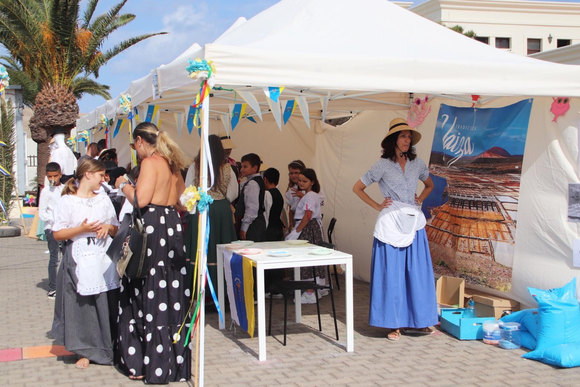 Celebración del Día de Canarias en el colegio de Playa Blanca