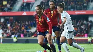 ¡Tensión entre Aitana Bonmatí y Montse Tomé!