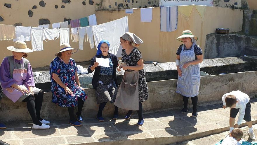 The laundries of La Orotava come to life