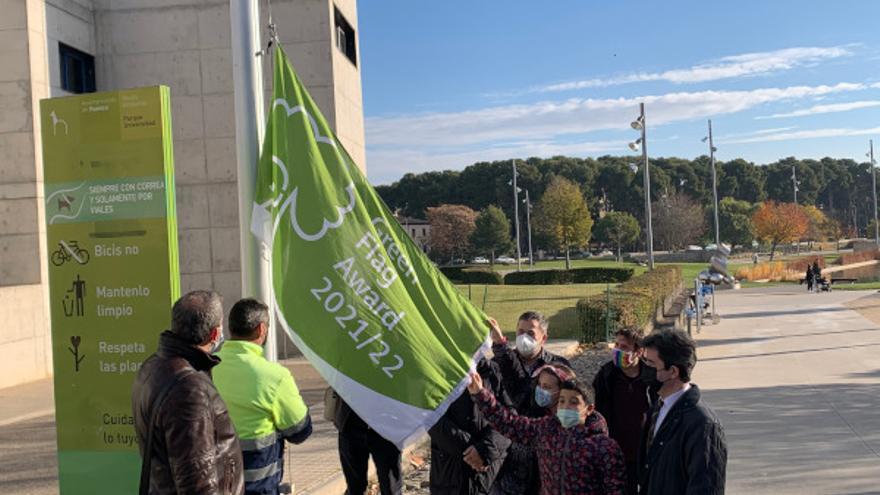 El parque Universidad de Huesca revalida su ‘bandera verde’