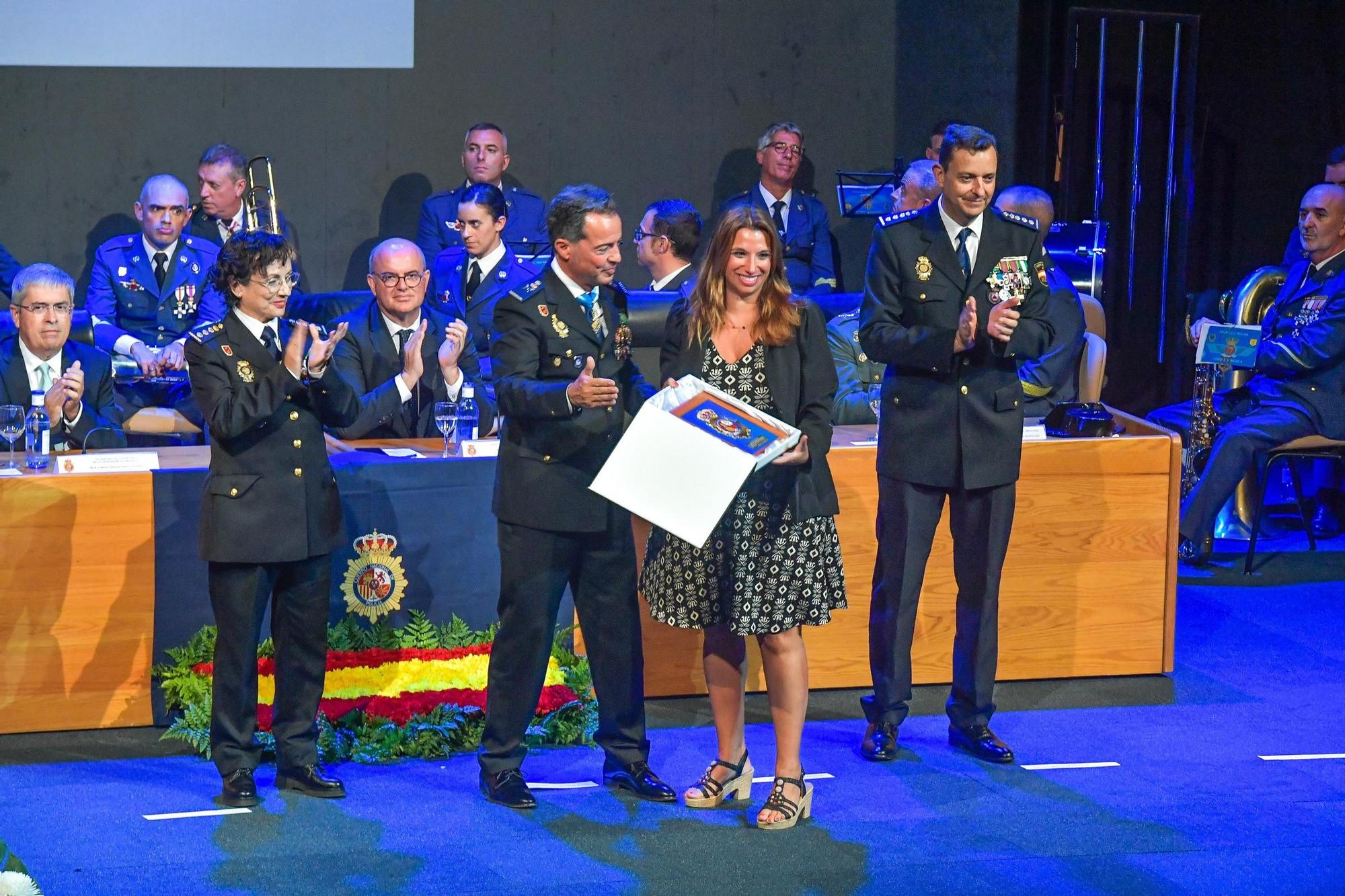 Acto del Día de la Policía en San Bartolomé de Tirajana