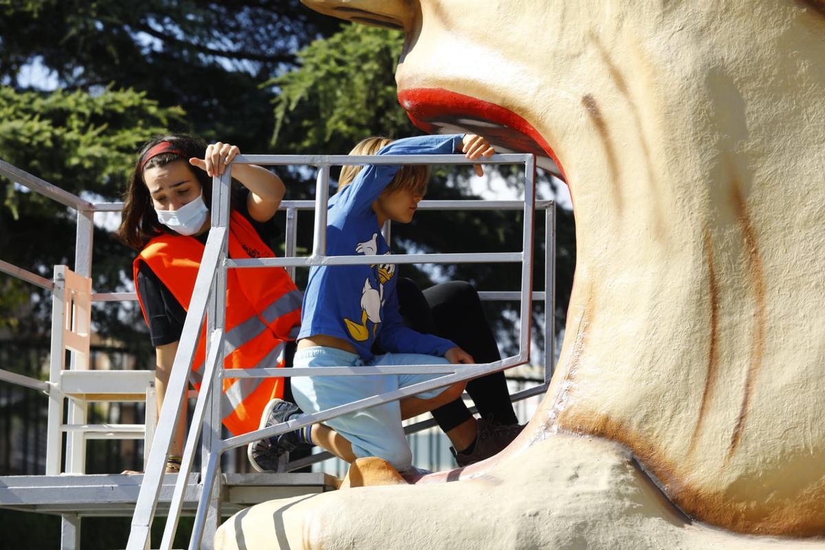 El Tragachicos es una de las atracciones más reclamadas por los niños en Pilares.