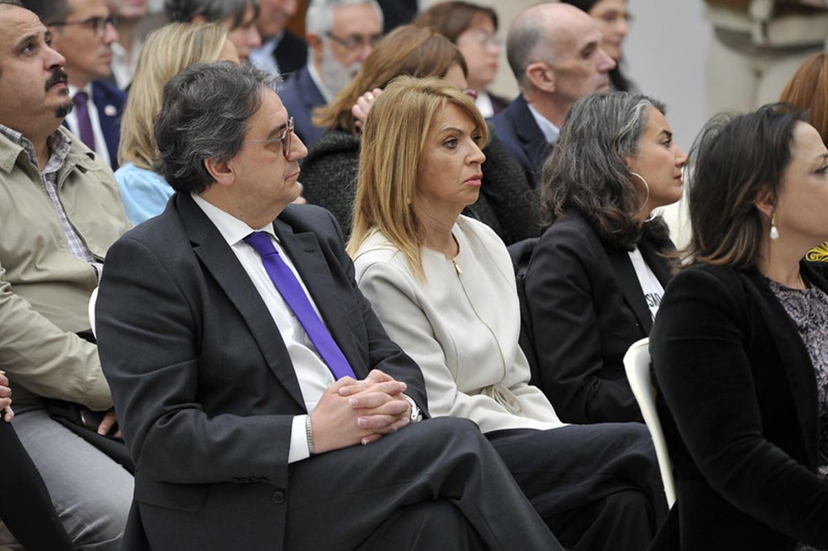 Galería | Acto institucional del Día de la Mujer en la Asamblea de Extremadura