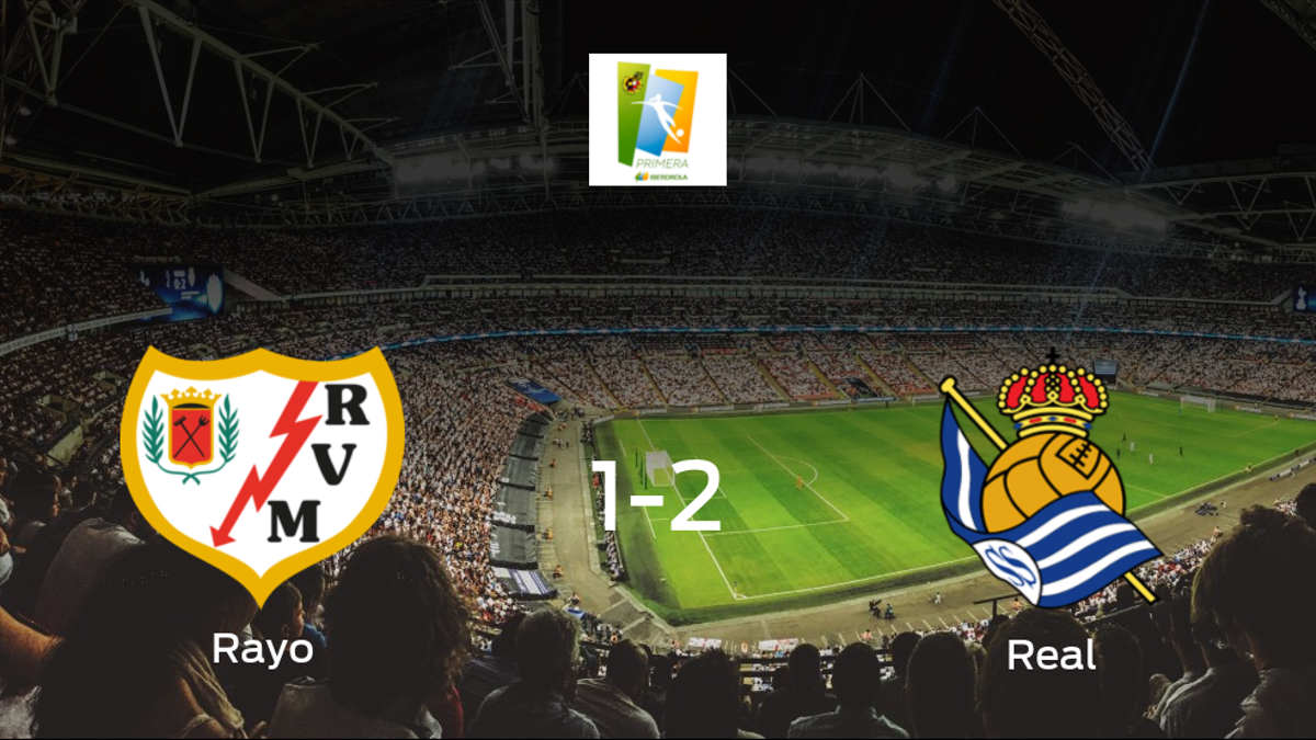 La Real Sociedad Femenina se lleva la victoria después de derrotar 1-2 al Rayo Vallecano Femenino