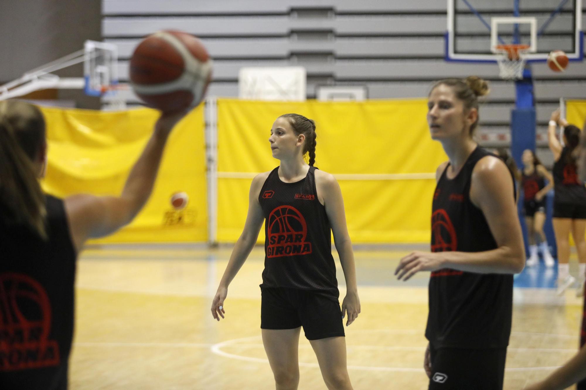 Primer entrenament de l'Spar Girona