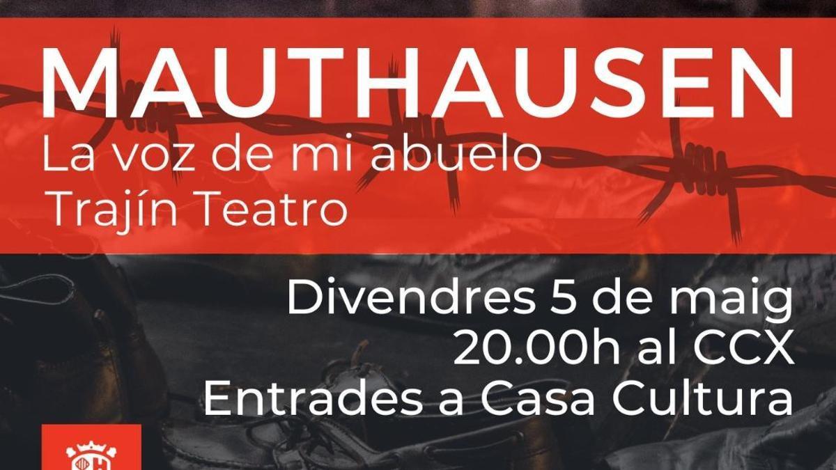 Cartel del espectáculo teatral.