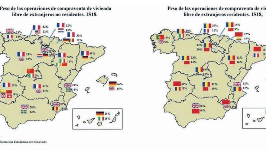 Crece un 27% la compra de viviendas en Extremadura por extranjeros aunque es la más baja del país