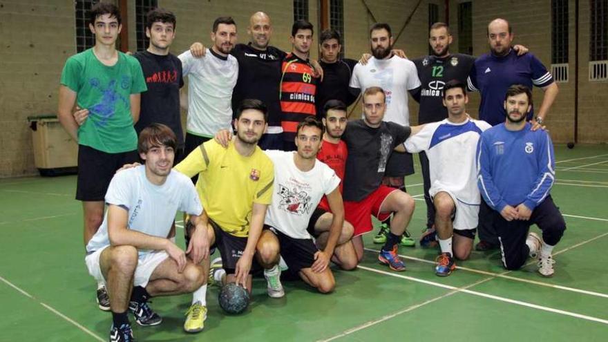 Imagen del Deza, ayer, en su último entreno de la semana. // Bernabé/Luismy