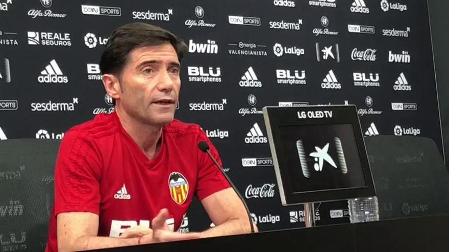 Rueda de prensa de Marcelino