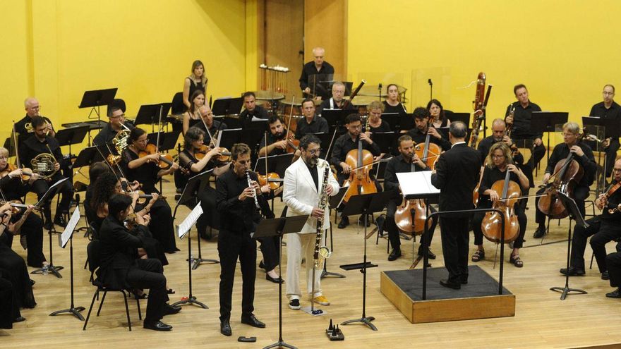 Estreno mundial de la Real Filharmonía de Galicia en el Galicia Clarinet Fest de Lalín | BERNABÉ/JAVIER LALÍN