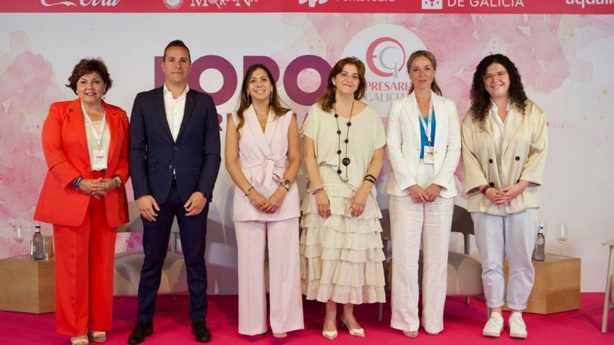 Las empresarias gallegas, en Moraña | FDV