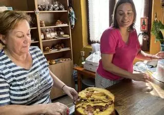 Boronas preñadas de tradición en Santillán, a la vera del Sella