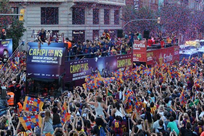 Las imágenes de la Rua del Triplete