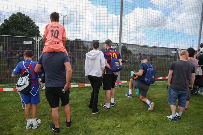 Las mejores imágenes del primer día del Barça en su stage en Alemania