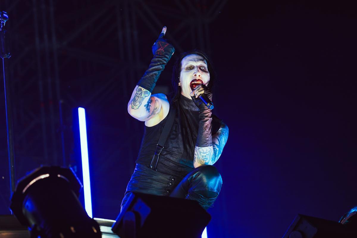 El concierto de Marilyn Manson en Icónica Santalucía Sevilla Fest en imágenes