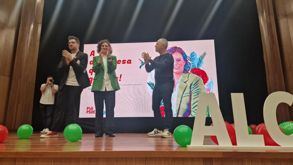 María Ferreirós, la aspirante socialista de Valga